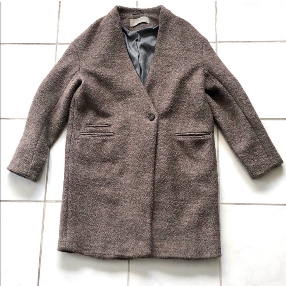 Zara Brown Pea Coat